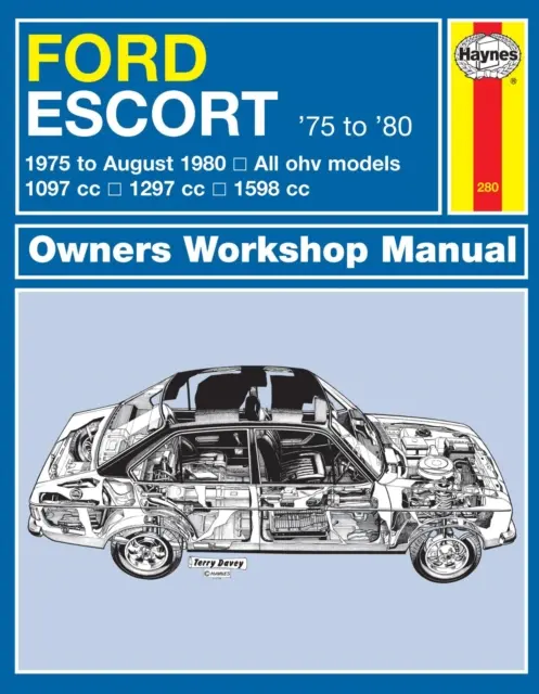 Ford Escort Manual de taller del propietario - 75-80 - Ford Escort Owner's Workshop Manual - 75-80