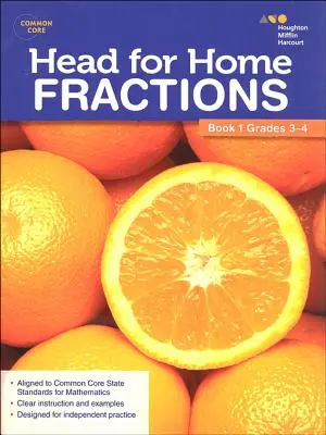 Head For Home Habilidades Matemáticas: Fracciones, Libro 1 - Head For Home Math Skills: Fractions, Book 1