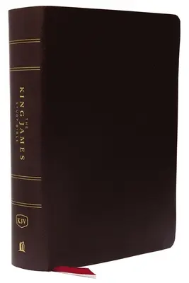 La Biblia de estudio Reina Valera, Piel, Borgoña, Indizada, Edición a todo color - The King James Study Bible, Bonded Leather, Burgundy, Indexed, Full-Color Edition