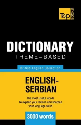 Diccionario temático inglés británico-serbio - 3000 palabras - Theme-based dictionary British English-Serbian - 3000 words