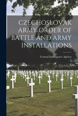 Orden de batalla e instalaciones del ejército checoslovaco - Czechoslovak Army Order of Battle and Army Installations