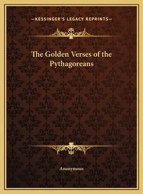 Los versos de oro de los pitagóricos - The Golden Verses of the Pythagoreans