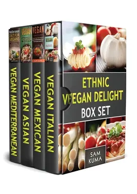 Caja de Delicias Étnicas Veganas: 4 Libros en 1 - Ethnic Vegan Delight Box Set: 4 Books in 1