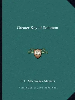 La Gran Llave de Salomón - Greater Key of Solomon