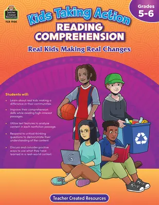 Niños en acción: Comprensión lectora (Gr. 5-6) - Kids Taking Action: Reading Comprehension (Gr. 5-6)