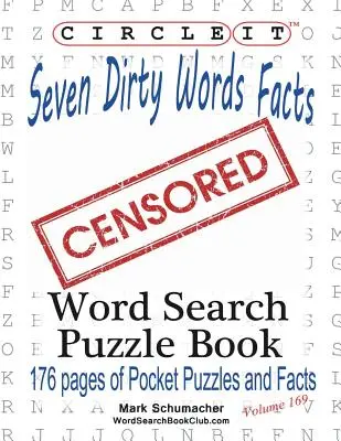 Enciérralo, Siete palabras sucias, Sopa de letras, Libro de rompecabezas - Circle It, Seven Dirty Words Facts, Word Search, Puzzle Book
