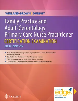 Examen de Certificación de Enfermero Practicante de Medicina Familiar y Atención Primaria Adulto-Gerontológica - Family Practice and Adult-Gerontology Primary Care Nurse Practitioner Certification Examination