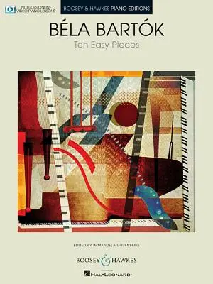 Bartok: Diez piezas fáciles para piano (Libro/Medios en línea) - Bartok: Ten Easy Pieces for Piano (Book/Online Media)