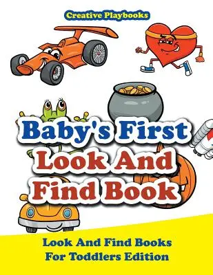 Libro para colorear El cerebro humano y la cabeza - Baby's First Look And Find Book - Look And Find Books For Toddlers Edition