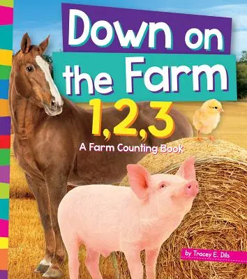 Down on the Farm 1, 2, 3: Un libro para contar en la granja - Down on the Farm 1, 2, 3: A Farm Counting Book