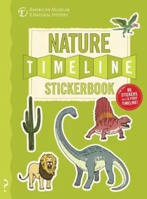 Libro de pegatinas de la cronología de la naturaleza: De las bacterias a la humanidad: La historia de la vida en la Tierra en una línea de tiempo épica. - The Nature Timeline Stickerbook: From Bacteria to Humanity: The Story of Life on Earth in One Epic Timeline!