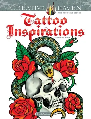 Creative Haven Tattoo Inspirations Libro para colorear - Creative Haven Tattoo Inspirations Coloring Book