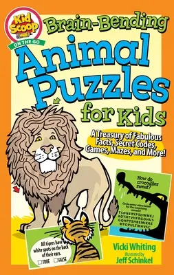 Rompecabezas de animales para niños: Un tesoro de datos fabulosos, códigos secretos, juegos, laberintos y mucho más. - Brain-Bending Animal Puzzles for Kids: A Treasury of Fabulous Facts, Secret Codes, Games, Mazes, and More!