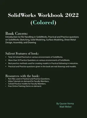 SolidWorks Workbook 2022 (en color) - SolidWorks Workbook 2022 (Colored)