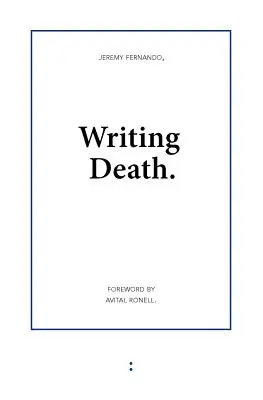 Escribir la muerte - Writing Death