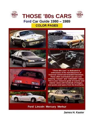 Coches de los 80 - Ford - Those 80s Cars - Ford