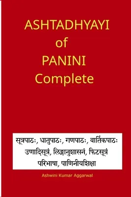 Ashtadhyayi de Panini Completo - Ashtadhyayi of Panini Complete