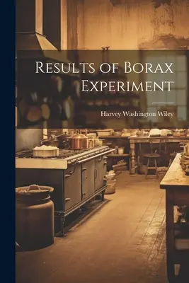 Resultados del experimento con bórax - Results of Borax Experiment