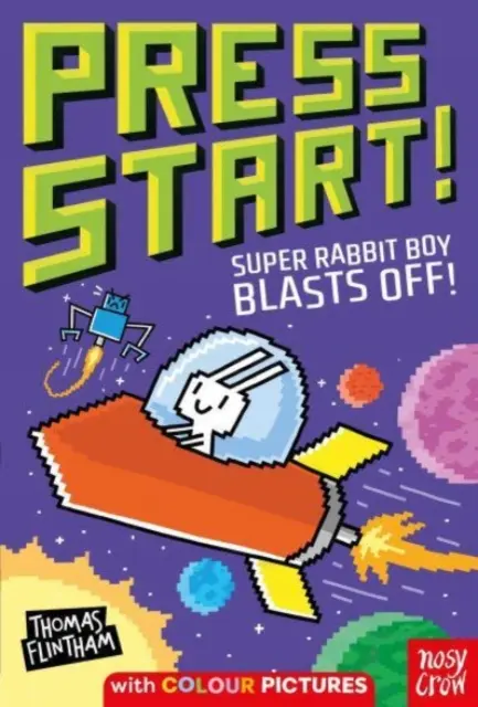 ¡Pulsa Start! ¡Super Rabbit Boy despega! - Press Start! Super Rabbit Boy Blasts Off!