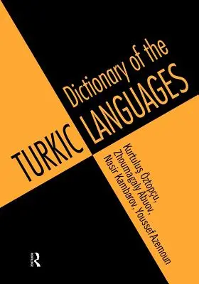 Diccionario de lenguas túrquicas - Dictionary of Turkic Languages