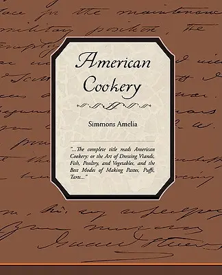 Cocina Americana - American Cookery