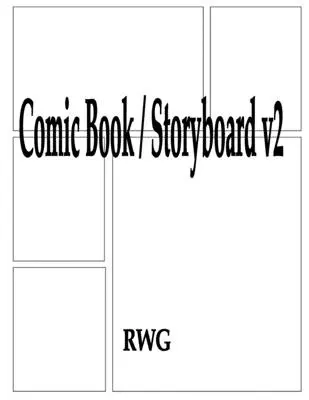 Cómic / Storyboard v2: 200 Páginas 8.5 X 11 - Comic Book / Storyboard v2: 200 Pages 8.5 X 11
