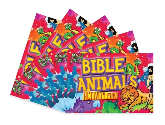 Biblia Animales Actividad Divertida: Paquete de 5 - Bible Animals Activity Fun: 5 Pack