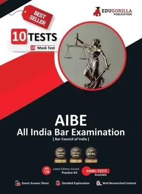 Libro AIBE 2023: All India Bar Examination Conducted by Bar Council of India - 10 Full Length Mock Tests (1000 Solved Questions) with F - AIBE Book 2023: All India Bar Examination Conducted by Bar Council of India - 10 Full Length Mock Tests (1000 Solved Questions) with F