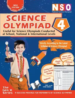 Olimpiada Nacional de Ciencias Clase 4 (Con hojas OMR) - National Science Olympiad Class 4 (With OMR Sheets)