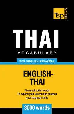 Vocabulario tailandes para angloparlantes - 3000 palabras - Thai vocabulary for English speakers - 3000 words