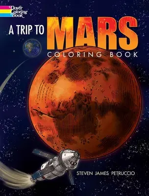 Viaje a Marte Libro para colorear - Trip to Mars Coloring Book