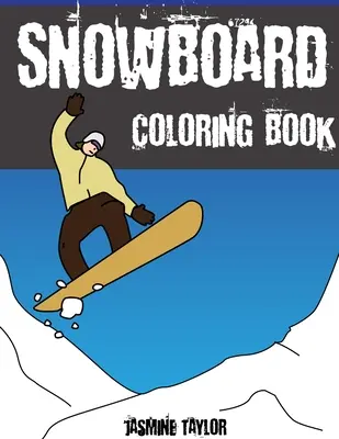 Libro para colorear - Snowboard Coloring Book
