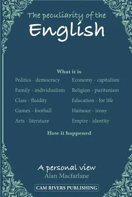 La peculiaridad de los ingleses, Una visión personal - The peculiarity of the English, A personal view