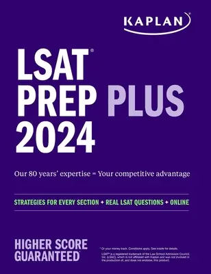 LSAT Prep Plus 2024: Estrategias para cada sección + Preguntas reales del LSAT + En línea - LSAT Prep Plus 2024: Strategies for Every Section + Real LSAT Questions + Online