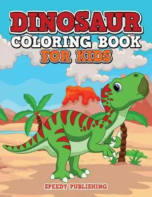Libro para colorear de dinosaurios - Dinosaur Coloring Book For Kids