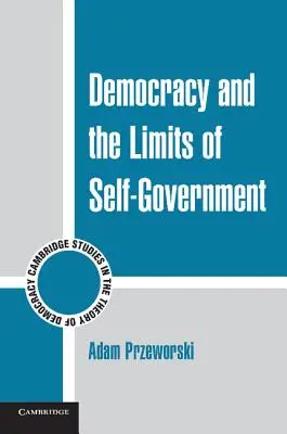 Democracia y límites del autogobierno - Democracy and the Limits of Self-Government