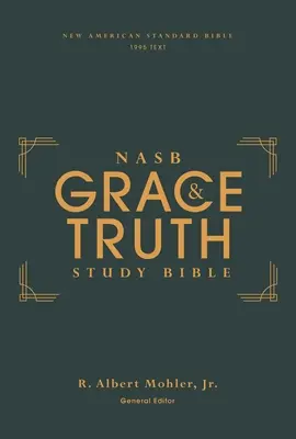 Nasb, La Biblia de estudio de la Gracia y la Verdad, Tapa dura, Verde, Letra roja, Texto 1995, Impresión cómoda - Nasb, the Grace and Truth Study Bible, Hardcover, Green, Red Letter, 1995 Text, Comfort Print