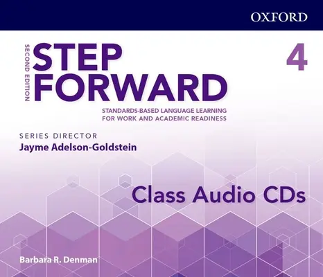 Step Forward 2e Level 4 Class Audio CD: Aprendizaje de idiomas basado en estándares para la preparación laboral y académica - Step Forward 2e Level 4 Class Audio CD: Standards-Based Language Learning for Work and Academic Readiness