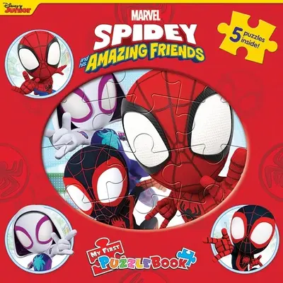 Marvel Spidey & Friends Mi Primer Libro Puzzle - Marvel Spidey & Friends My First Puzzle Book