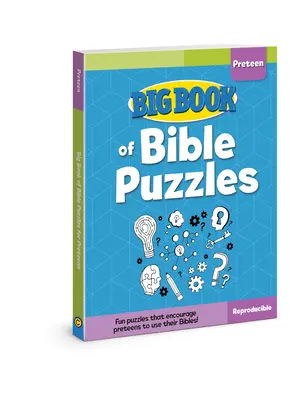 Gran libro de acertijos bíblicos para preadolescentes - Big Book of Bible Puzzles for Preteens