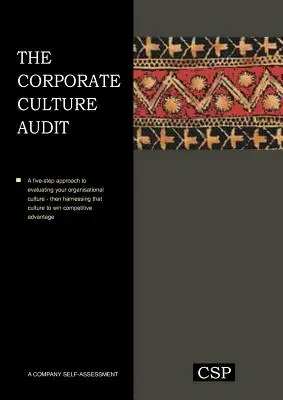 Auditoría de la cultura empresarial - The Corporate Culture Audit