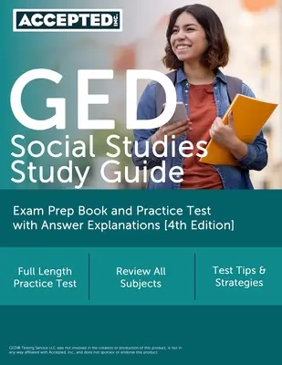 GED Guía de Estudio de Estudios Sociales: Exam Prep Book and Practice Test with Answer Explanations [4th Edition] (Libro de preparación para el examen y prueba práctica con explicaciones de respuestas [4.ª edición]) - GED Social Studies Study Guide: Exam Prep Book and Practice Test with Answer Explanations [4th Edition]