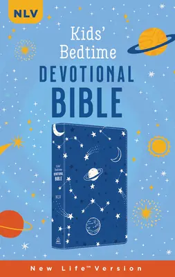 La Biblia devocional para niños: Nlv [Cobalt Cosmos] - The Kids' Bedtime Devotional Bible: Nlv [Cobalt Cosmos]