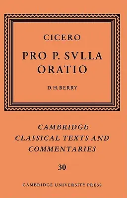 Cicerón: Pro P. Sulla Oratio - Cicero: Pro P. Sulla Oratio