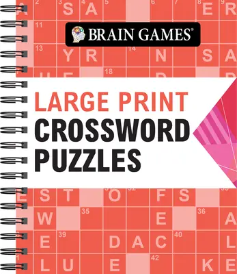 Juegos de ingenio - Crucigramas en letra grande (Arrow) - Brain Games - Large Print Crossword Puzzles (Arrow)