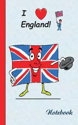 I Love England - Cuaderno / Notizbuch: Notebook, diary, titillation-book in pocket size / Motiv Notizbuch, Notebook, Einschreibbuch, Tagebuch, Kritzel - I Love England - Notebook / Notizbuch: Notebook, diary, titillation-book in pocket size / Motiv Notizbuch, Notebook, Einschreibbuch, Tagebuch, Kritzel
