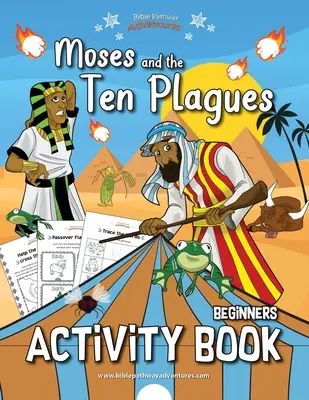 Libro de Actividades Moisés y las Diez Plagas - Moses and the Ten Plagues Activity Book