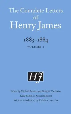 Cartas completas de Henry James, 1883-1884: Volumen 1 - The Complete Letters of Henry James, 1883-1884: Volume 1