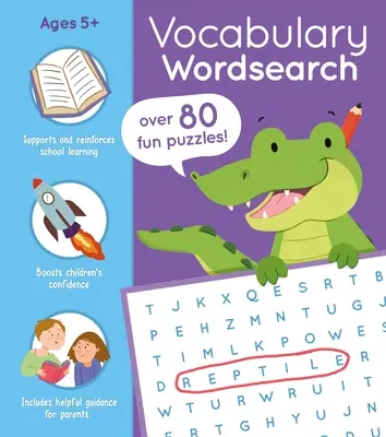 Sopa de letras de vocabulario: Más de 85 divertidas sopas de letras - Vocabulary Wordsearch: Over 85 Fun Puzzles!