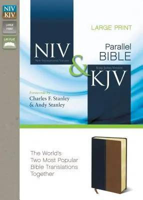 Side-By-Side Bible-PR-NIV/KJV-Impresión grande - Side-By-Side Bible-PR-NIV/KJV-Large Print